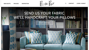 To The Trade Handcrafted Custom Pillows. - pillow manufacturer