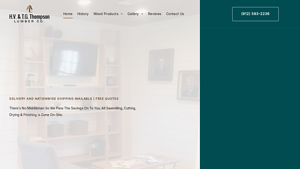 H.V. & T.G. Thompson Lumber: Building Supplies - pine flooring company