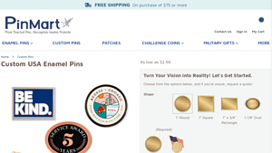 Enamel Pins: Custom Lapel Pins Made in USA - PinMart - pin manufacturer