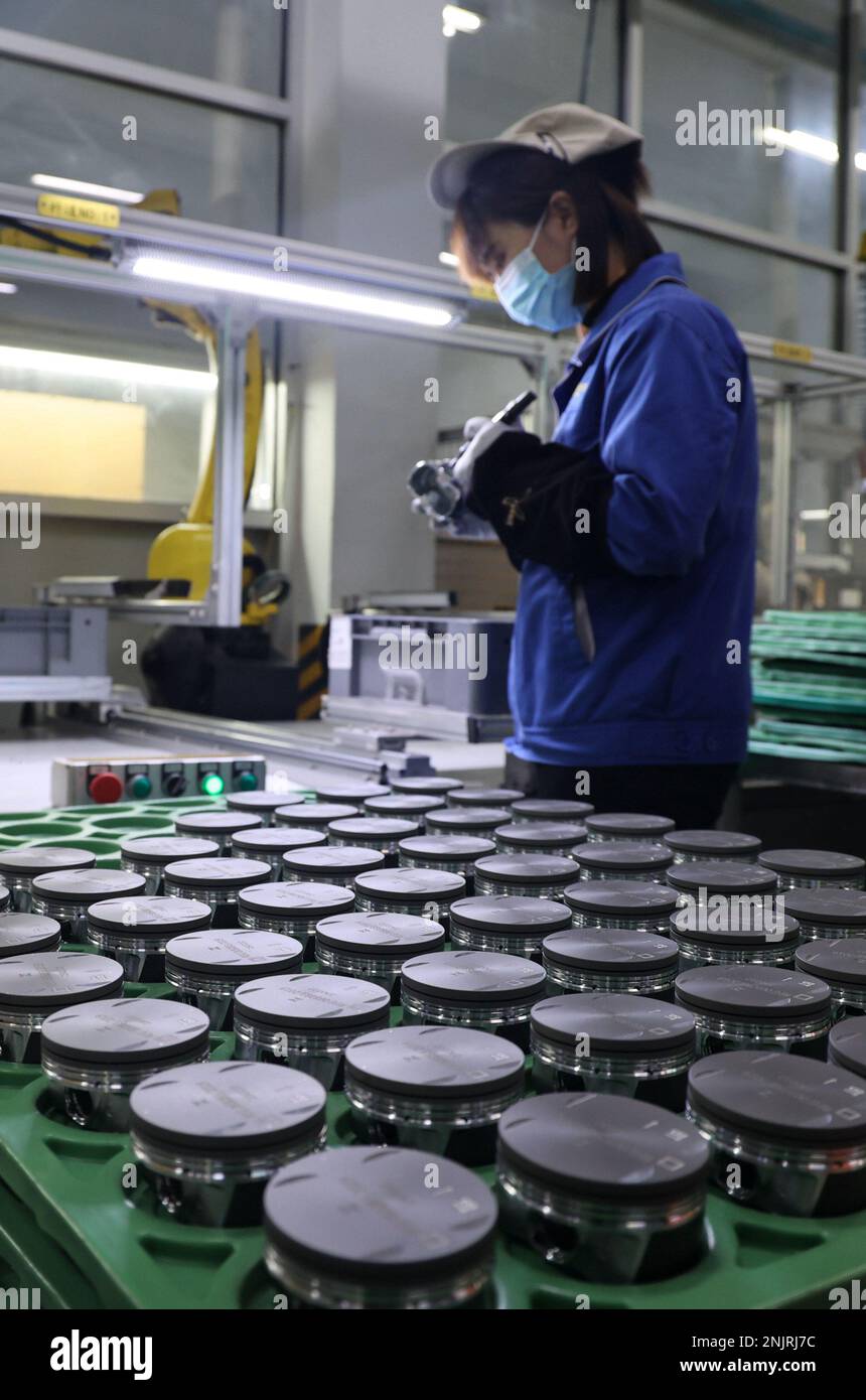 A relevant stock photo of piston manufacturer in a typical setting.