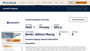 Lannett Company 2025 Profile: Overview & Executives | PitchBook - lannett drug manufacturer