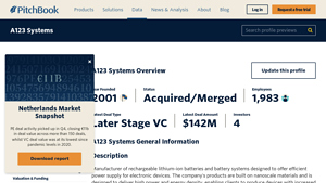 A123 Systems 2025 Company Profile: Valuation, Investors, Acquisition - 123 battery company