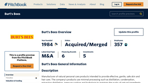 Burt's Bees 2025 Company Profile: Valuation, Investors ... - PitchBook - burt's bees manufacturer