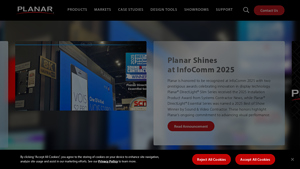 Planar LED & LCD Video Walls & Display Solutions, - display manufacturer