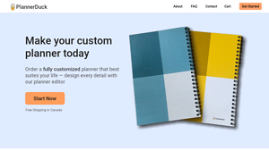 PlannerDuck | Custom Daily Planners - custom planner manufacturer