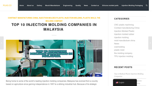 Top 10 Injection Molding Companies In Malaysia - plas.co - plastic molding manufacturer