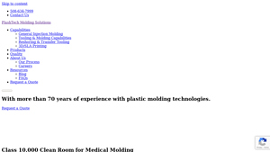 Homepage | PlasTech Molding Solutions - plastic molding manufacturer