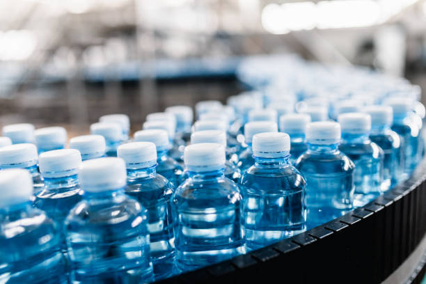 A relevant stock photo of plastic bottle manufacturer in a typical setting.