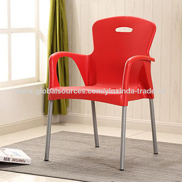 A relevant stock photo of plastic chair china in a typical setting.