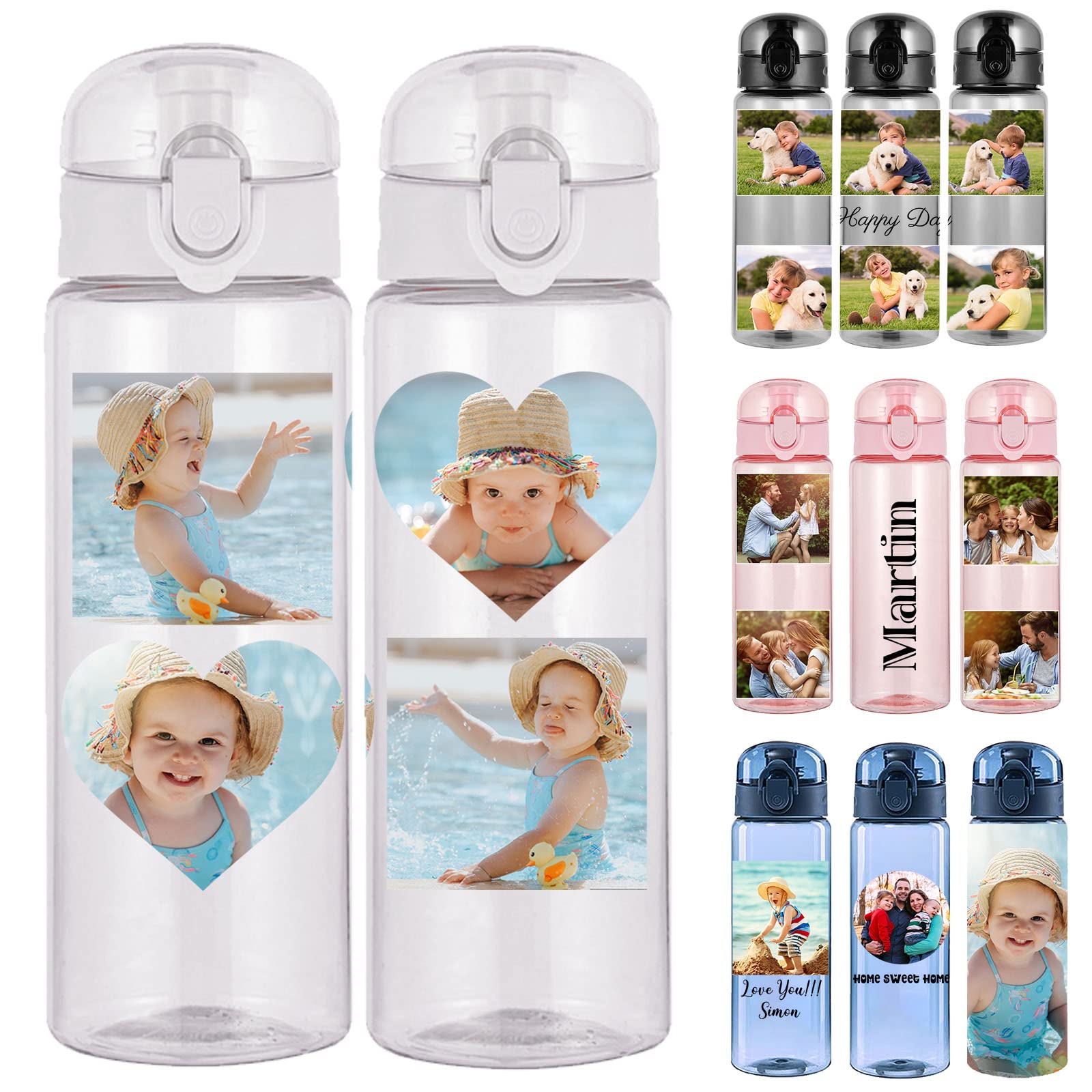 A relevant stock photo of plastic water bottle custom in a typical setting.