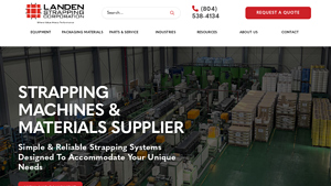 Landen Strapping: Strapping Machines & Materials Manufacturer ... - strapping machine factory