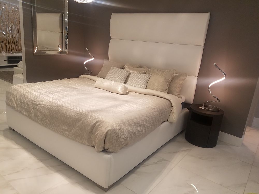 A relevant stock photo of platform bed custom in a typical setting.
