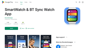 SmartWatch & BT Sync Watch App - Google Play - bluetooth watch company