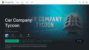 Car Company Tycoon - Apps on Google Play - car manufacturer game