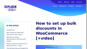 How to create WooCommerce bulk discounts - Plugin Republic - bulk discounting by manufacturer woocommerce