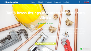 Top 8 brass fittings manufacturers in South Africa - brass fittings manufacturer
