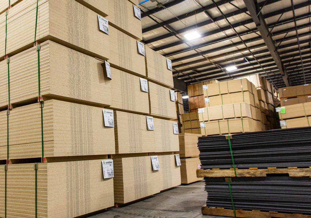 A relevant stock photo of plywood manufacturer in a typical setting.