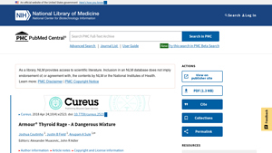 Armour® Thyroid Rage - A Dangerous Mixture - PMC - armour thyroid manufacturer website