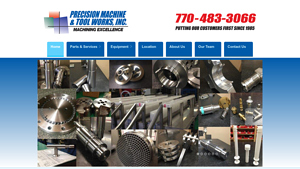 Precision Machine & Tool Works, Inc. - Conyers - precision machine company
