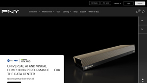 PNY | NVIDIA Graphics, Storage, Networking & Memory Solutions - express-graphics manufacturer website