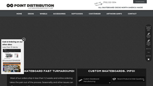 Point Distribution - skate deck manufacturer