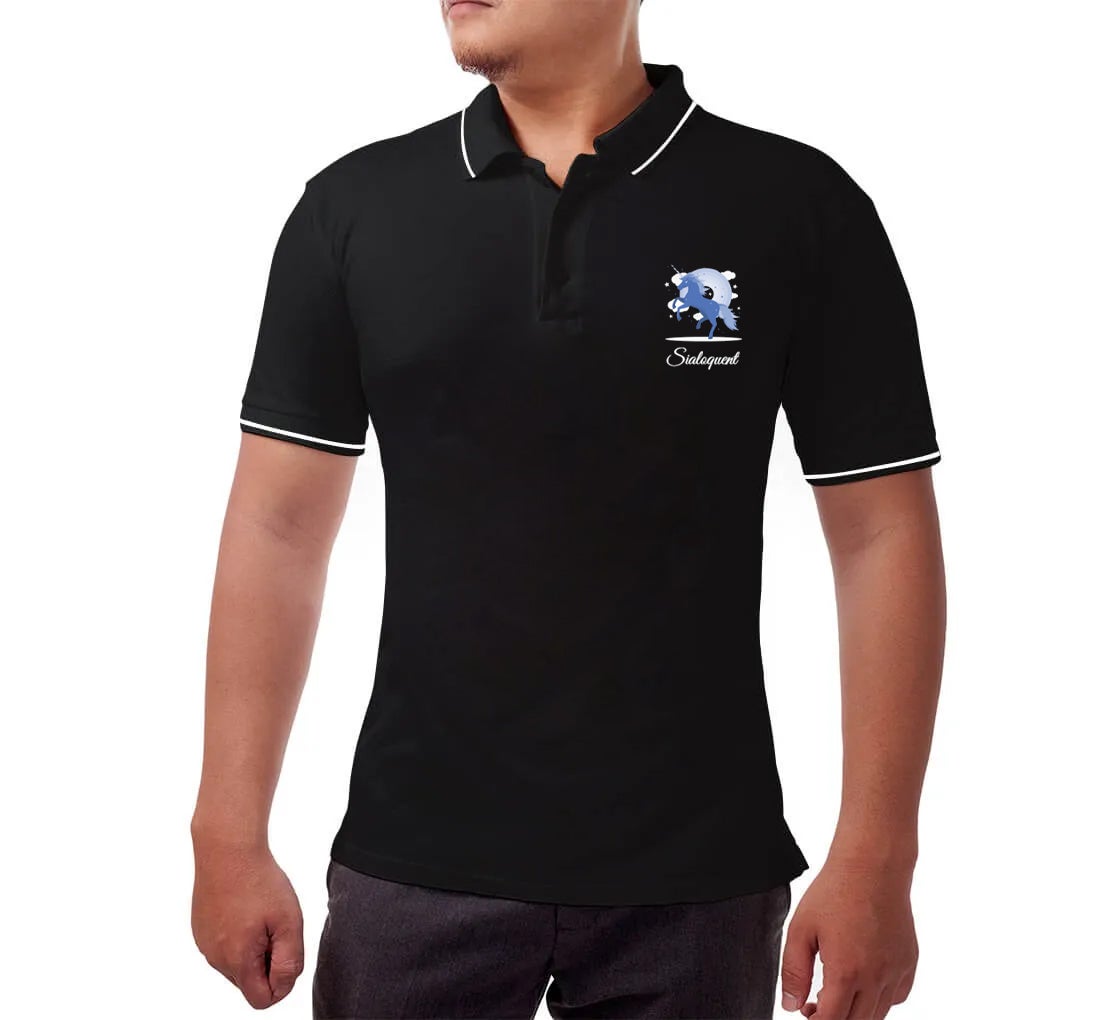 A relevant stock photo of polo t shirt custom in a typical setting.
