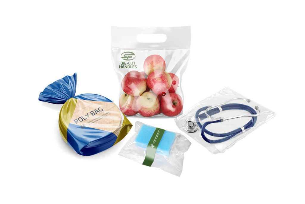 A relevant stock photo of poly bag manufacturer in a typical setting.