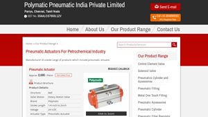 Pneumatic Actuators For Petrochemical Industry - pneumatic actuator factory