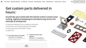 Metal & plastic laser cutting. Get online quote in seconds. - metal laser cutter factory