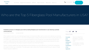 Top Fiberglass Pool Manufacturers in USA Homeowners - best fiberglass pool manufacturer