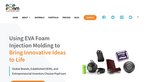 EVA Foam Injection Molding | PopFoam Tough Molded Foam - eva foam manufacturer