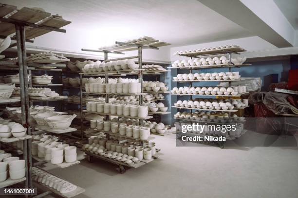 A relevant stock photo of porcelain manufacturer in a typical setting.