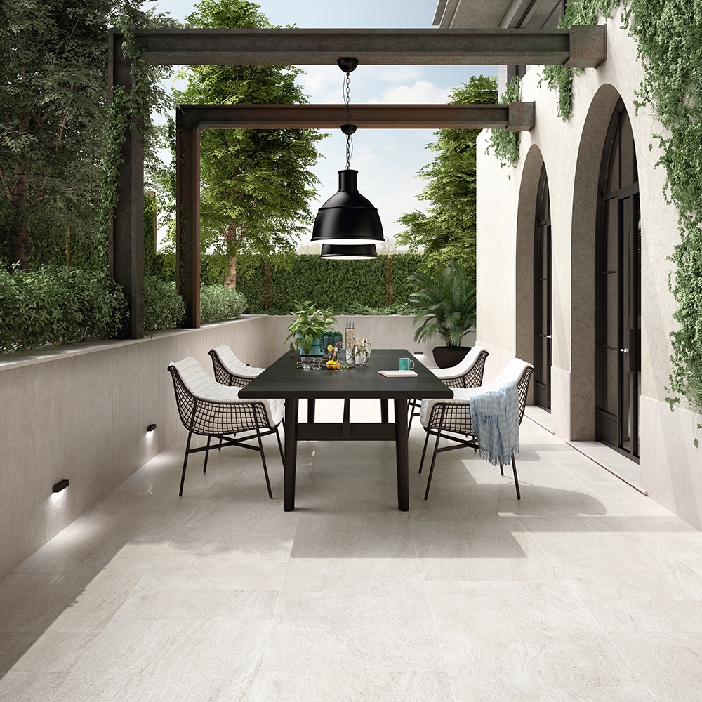 A relevant stock photo of porcelain tiles supplier in a typical setting.