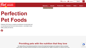 Perfection Pet Foods: Leading Pet Food Manufacturer in the U.S. - pet food manufacturer