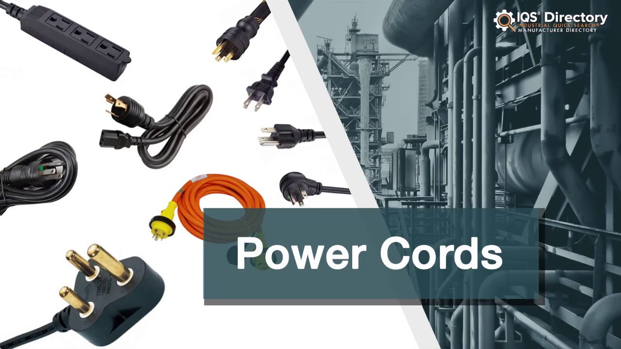 A relevant stock photo of power cord manufacturer in a typical setting.