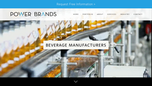 Beverage Manufacturers - Power Brands - drink manufacturer