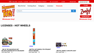 Licenses - HOT WHEELS - Powerhouse Toys - hot wheels bulk
