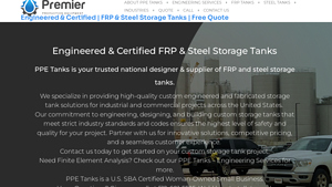 Engineered & Certified FRP & Steel Storage Tanks -Free Quote - tank manufacturer