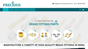 Brass fittings manufacturers in India | Brass insert manufacturer in India - brass fittings manufacturer