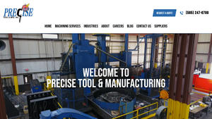 Precise Tool & Manufacturing | Rochester, NY - precision machine company