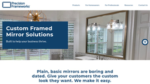 Precision Frameworks - mirror manufacturer