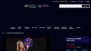 24 inch LED BoBo Balloon - Premier Glow - led balloon wholesale