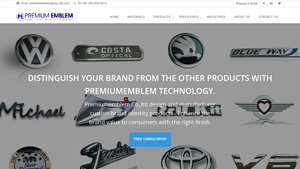 Custom Emblems, Badges & Nameplates|Premium Emblem, Ltd, Co. - vehicle manufacturer emblems
