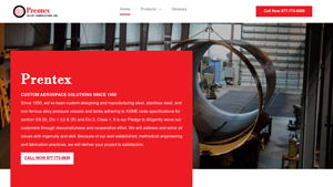 Home [www.prentex.com] - pressure vessel manufacturer