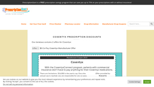 $0 Co-Pay - Prescriptiongiant - cosentyx manufacturer