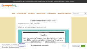 Pay As Little As $5 - Prescriptiongiant - repatha manufacturer