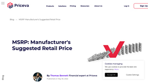 What is the Manufacturer's Suggested Retail Price (MSRP)? - manufacturer suggested retail price