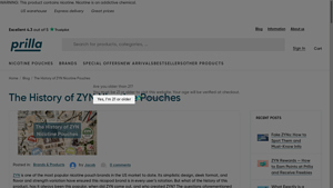 The History of ZYN Nicotine Pouches - Prilla.com - zyn manufacturer