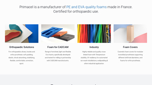Primacel - EVA and PE foams manufactured in France - eva foam manufacturer
