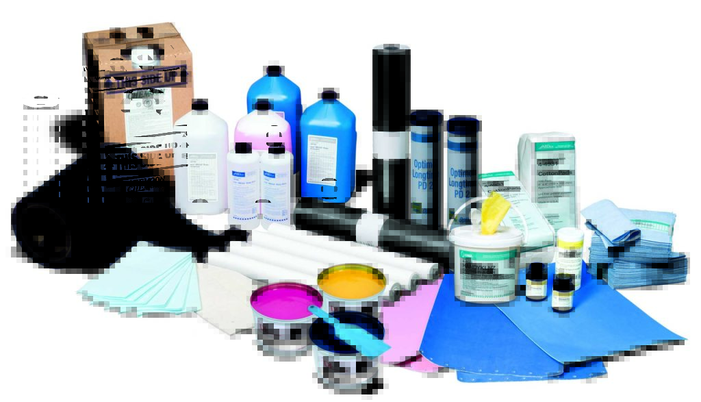 A relevant stock photo of printing materials supplier in a typical setting.